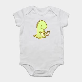 Asexual Dinosaur Baby Bodysuit